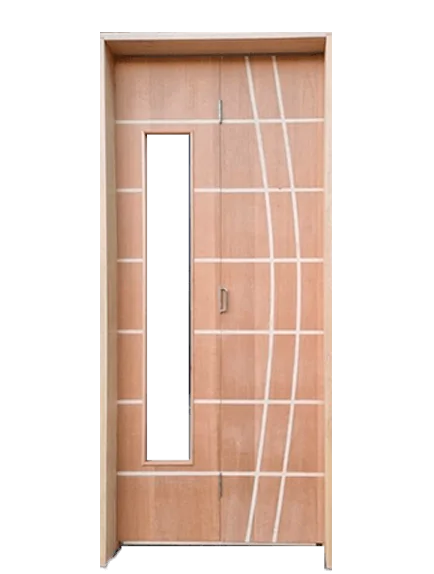 Porta Camarão Curupixa semi sólida Glass 03 line 30 R1 - REF 15 — Raio de Sol Portas e Janelas