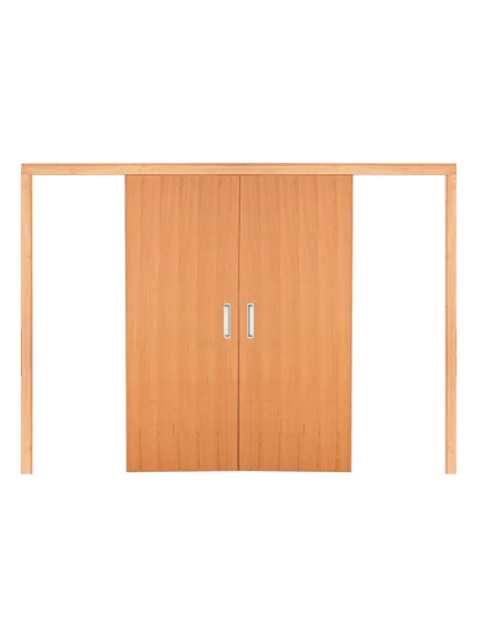 Porta de Correr Dupla Curupixa Lisa Semi Sólida - REF 24 — Raio de Sol Portas e Janelas